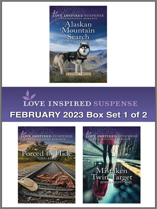 Title details for Love Inspired Suspense February 2023--Box Set 1 of 2 by Sarah Varland - Wait list